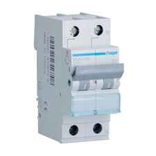 Automatico Magnetotermico HAGER 1P+Neutro 10A MUN510A-imagen_A