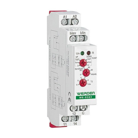 Rele de nivel modular con funcion de control de 2 o 1 niveles-imagen_A