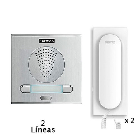 Portero automatico Fermax 4862 KIT de 2 lineas-imagen_B