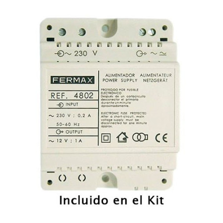 Portero automatico Fermax 4868 KIT de 8 lineas-imagen_E