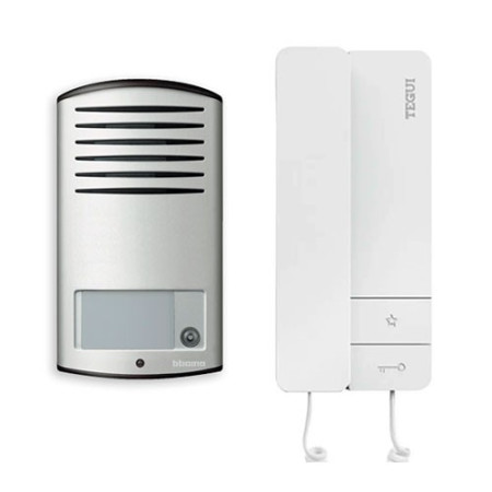 Portero automatico de Superficie a 2 Hilos Tegui 378141 Kit de 1 linea-imagen_A