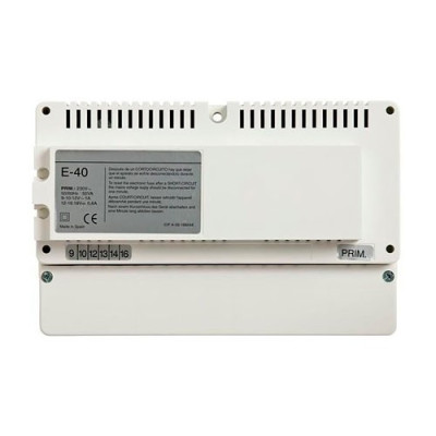 Alimentador E-40 Tegui para kits de videoportero convencional-imagen_A