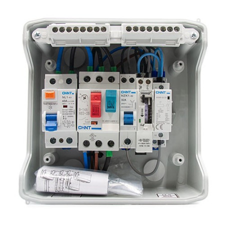 Cuadro eléctrico monofásico de piscina de 1 a 1,5 CV - 230V-imagen_B