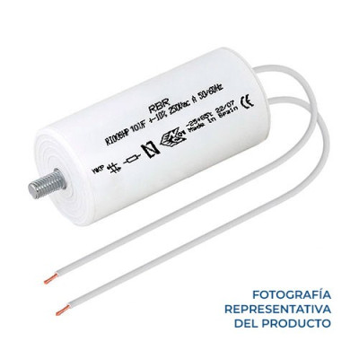 Condensador 12 uF microfaradios 250V de iluminacion-imagen_B