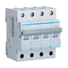 Automatico Magnetotermico HAGER 3P+Neutro 63A MUN663A-imagen_A