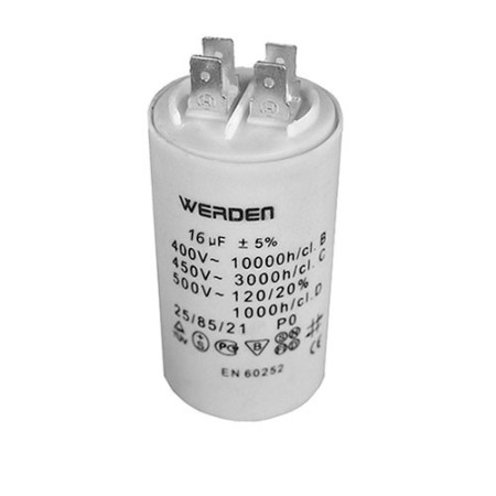 Condensador 16 uF microfaradios 450V TCP-1 de motor-imagen_A
