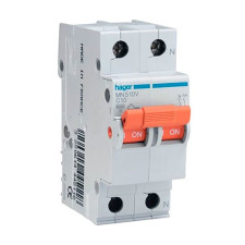 Automatico Magnetotermico HAGER 1P+Neutro 10A vivienda MN510V-imagen_A