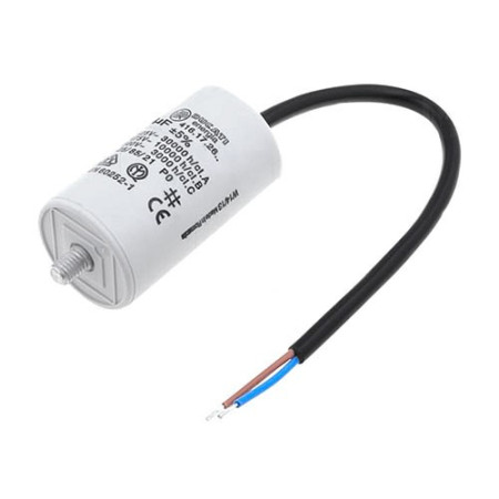 Condensador 14 uF microfaradios 450V CBB60-D1 de motor aislado-imagen_A