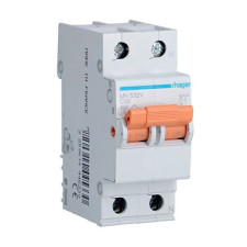 Automatico Magnetotermico HAGER 1P+Neutro 32A vivienda MN532V-imagen_A