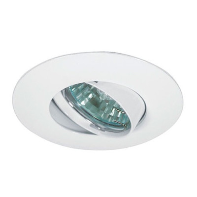 Aro downlight BIG basculante circular Blanco para bombilla LED GU10-imagen_A