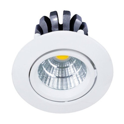 Foco LED downlight COB 3W l.dia 4200K orientable Blanco-imagen_A