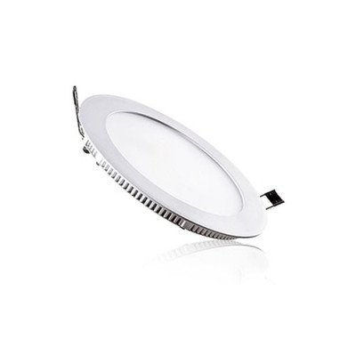 Downlight LED empotrable circular Blanco de 3W Luz fria 6000K-imagen_A