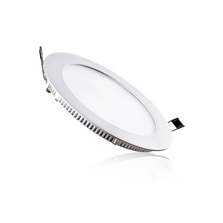 Downlight LED empotrable circular Blanco de 6W Luz fria 6000K-imagen_A