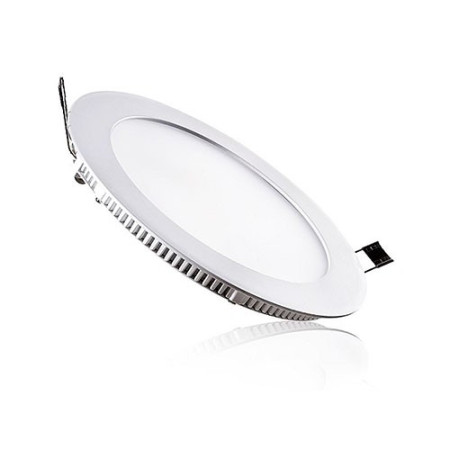 Downlight LED empotrable circular Blanco de 9W Luz fria 6000K-imagen_A