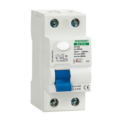 Diferencial WERDEN 2P 40A 30mA-imagen_A