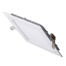 Downlight LED empotrable cuadrado Blanco de 18W Luz calida 3000K-imagen_A