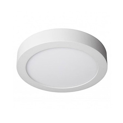 Downlight LED superficie circular Blanco 9W Luz fria 6000K-imagen_A