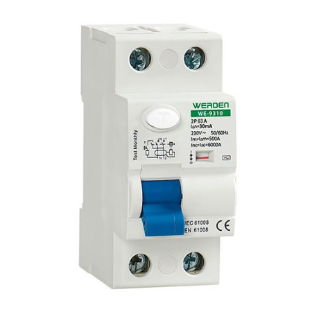 Diferencial WERDEN 2P 63A 30mA-imagen_A