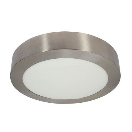 Downlight LED superficie circular Niquel Satinado 18W Luz fria 6000K-imagen_A