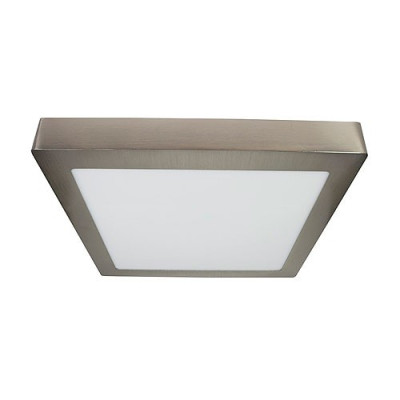 Downlight LED superficie cuadrado Niquel Satinado 18W Luz fria 6000K-imagen_A