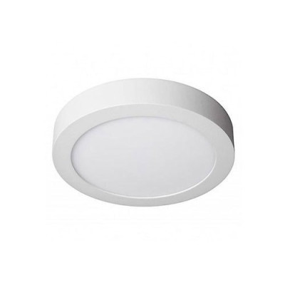 Downlight LED superficie circular Blanco 6W Luz dia 4500K-imagen_A