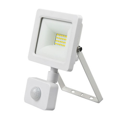 Proyector LED exterior 20W Luz fria blanco con sensor de movimientos-imagen_A