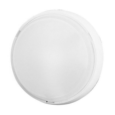 Aplique exterior IP44 redondo blanco con portalamparas E27-imagen_A