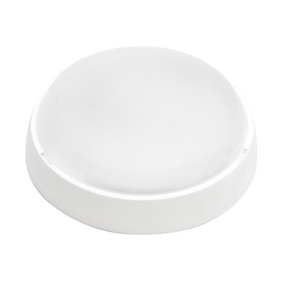 Aplique exterior IP44 redondo blanco con portalamparas E27-imagen_B