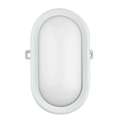 Aplique LED 10W 700 lumenes Luz fria 6000K Blanco exterior IP54-imagen_B