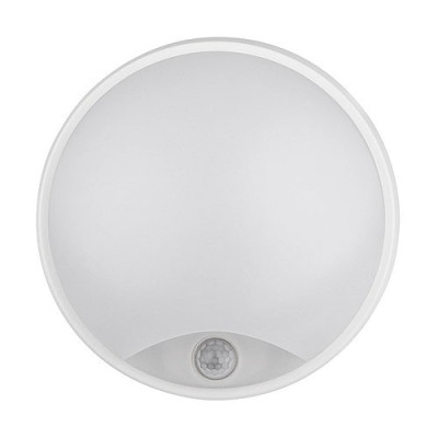 Aplique LED con sensor 14W 1000 lumenes Luz dia 4000K Blanco exterior IP54-imagen_C