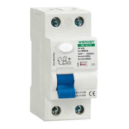 Diferencial WERDEN 2P 63A 300mA-imagen_A