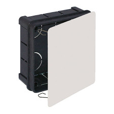 Caja empotrar de 100x100 mm con garras para conexiones-imagen_A