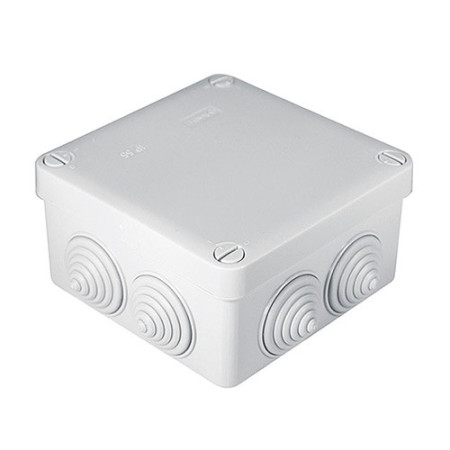 Caja estanca de empalmes de 100x100 mm con conos-imagen_A