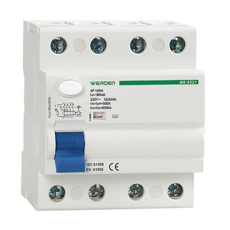Diferencial WERDEN 4P 100A 30mA-imagen_A