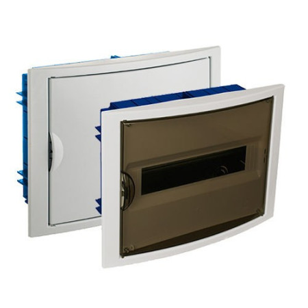 Cuadro electrico de Empotrar para PLADUR de 14 elementos con puerta blanca SOLERA 5012HGW-imagen_A