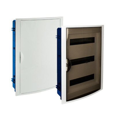 Cuadro electrico de Empotrar para PLADUR de 42 elementos con puerta blanca SOLERA 5260HGW-imagen_A