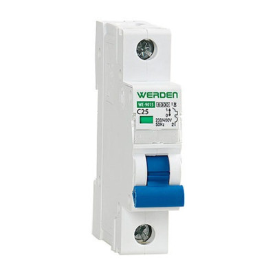 Automatico Magnetotermico WERDEN 1P 25A-imagen_A