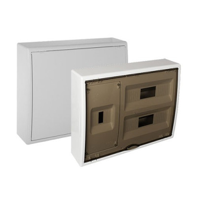 Cuadro electrico de Superficie de 24 elementos + ICP con puerta blanca SOLERA 8220-imagen_A