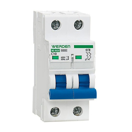 Automatico Magnetotermico WERDEN 2P 10A-imagen_A