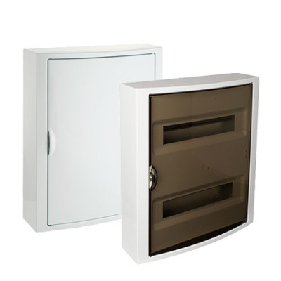 Cuadro electrico de Superficie de 28 elementos con puerta blanca SOLERA 5281-imagen_A