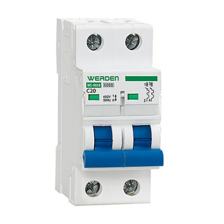 Automatico Magnetotermico WERDEN 2P 20A-imagen_A