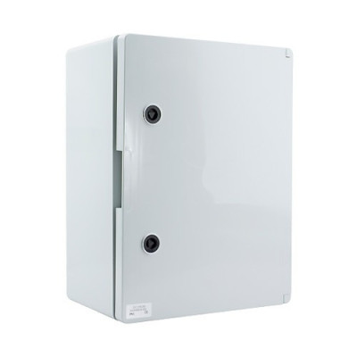Armario ABS con puerta y placa de montaje de 400x300x195-imagen_A