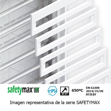 Cuadro electrico de Empotrar de 23 elementos con puerta metalica SafetyMax 32814-imagen_E