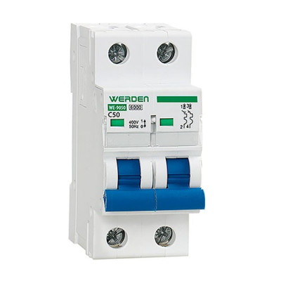 Automatico Magnetotermico WERDEN 2P 50A-imagen_A
