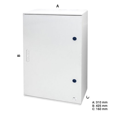 Armario de poliester con puerta GEWISS de 425x310x160-imagen_B