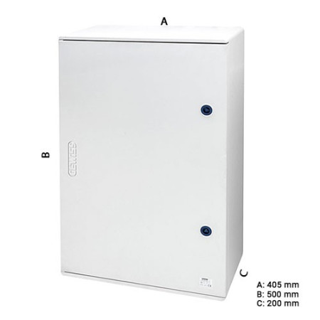 Armario de poliester con puerta GEWISS de 500x405x200-imagen_B