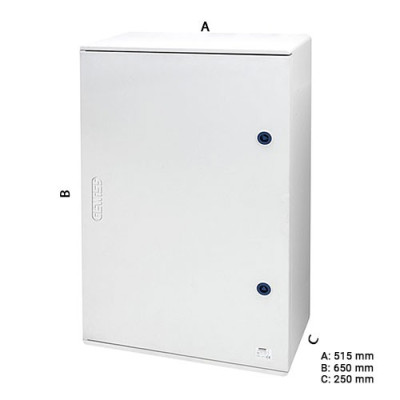 Armario de poliester con puerta GEWISS de 650x515x250-imagen_B
