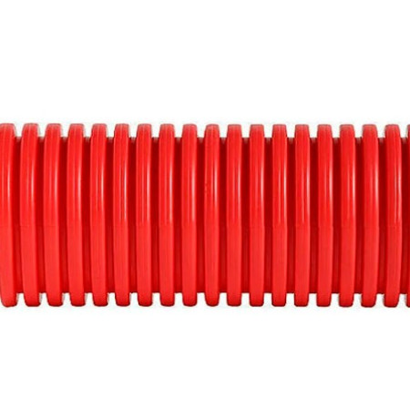 Tubo corrugado doble capa rojo de 50 mm rollo de 50 mtrs.-imagen_B