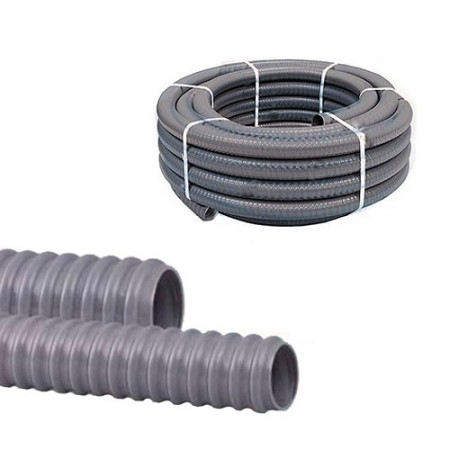 Tubo flexible helicoidal PG-29 de PVC rollo de 25 mtrs.-imagen_A