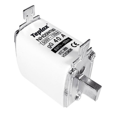 Fusible NH00 de 40A 500V AC clase gG-gL tipo cuchilla-imagen_A